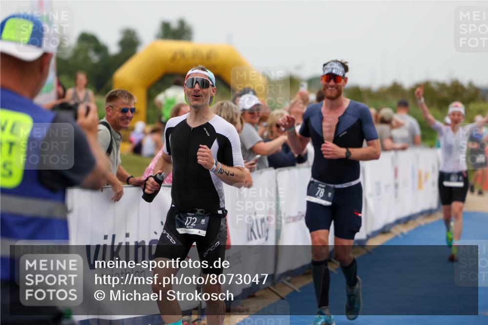 22.06.2025 - Viking Triathlon Michael Strokosch http://msf.ph/oto/8073047 22.06.2025 15:42:18 Ziel 78, 172, 182 meine-sportfotos.de