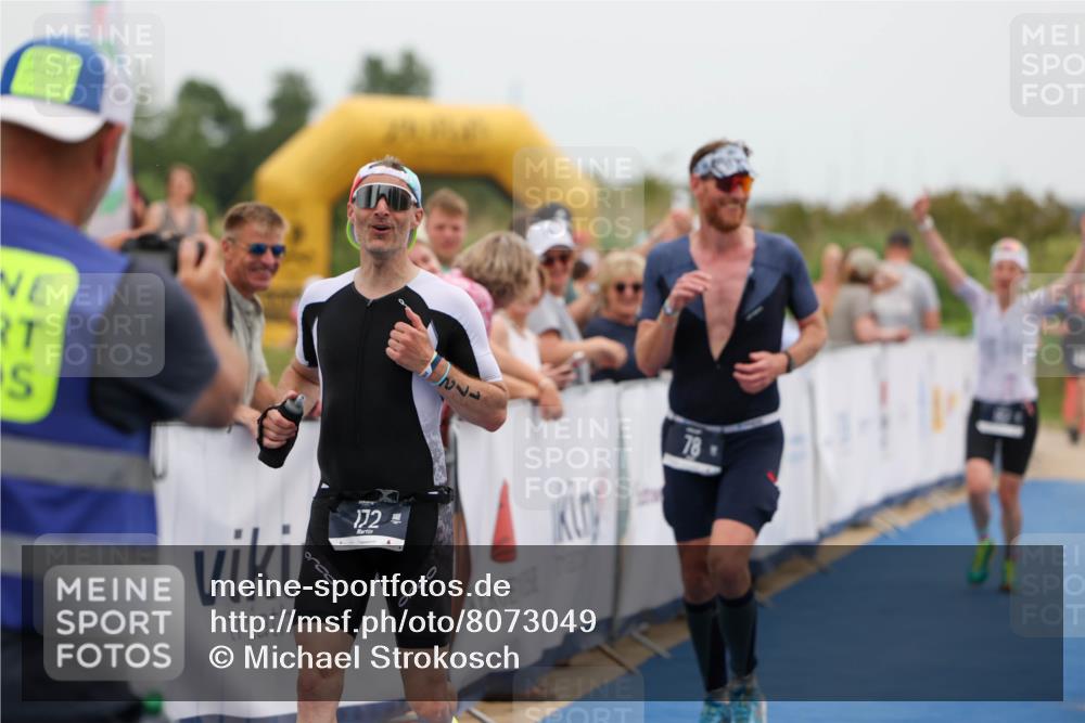 22.06.2025 - Viking Triathlon Michael Strokosch http://msf.ph/oto/8073049 22.06.2025 15:42:18 Ziel 78, 172, 182 meine-sportfotos.de