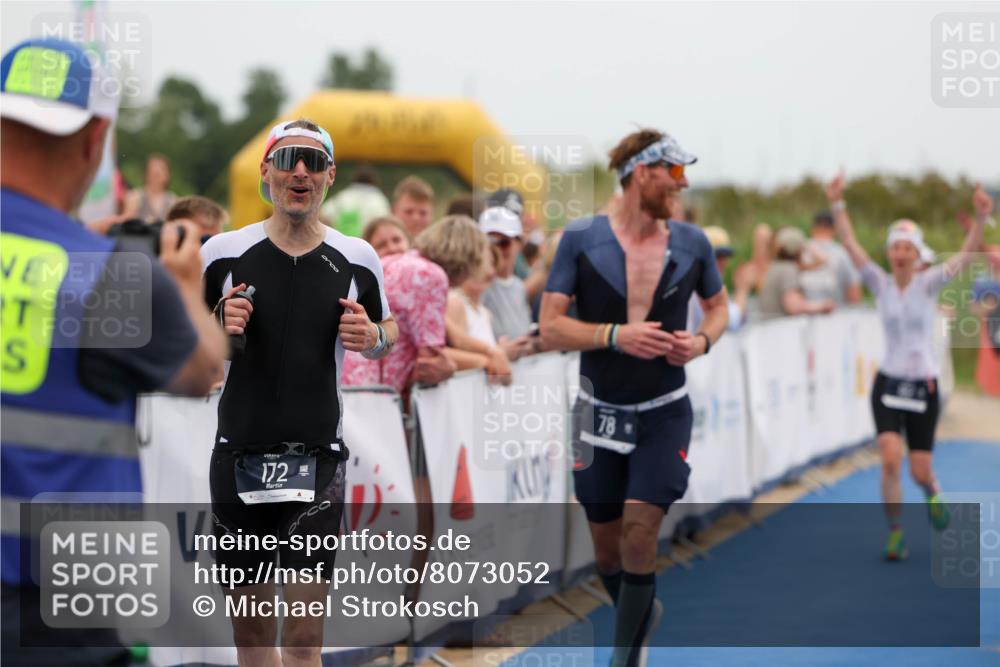 22.06.2025 - Viking Triathlon Michael Strokosch http://msf.ph/oto/8073052 22.06.2025 15:42:18 Ziel 78, 172, 182 meine-sportfotos.de