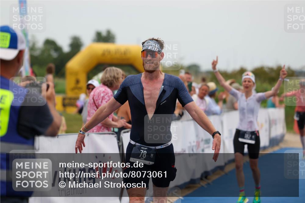22.06.2025 - Viking Triathlon Michael Strokosch http://msf.ph/oto/8073061 22.06.2025 15:42:19 Ziel 64, 78, 172, 182 meine-sportfotos.de
