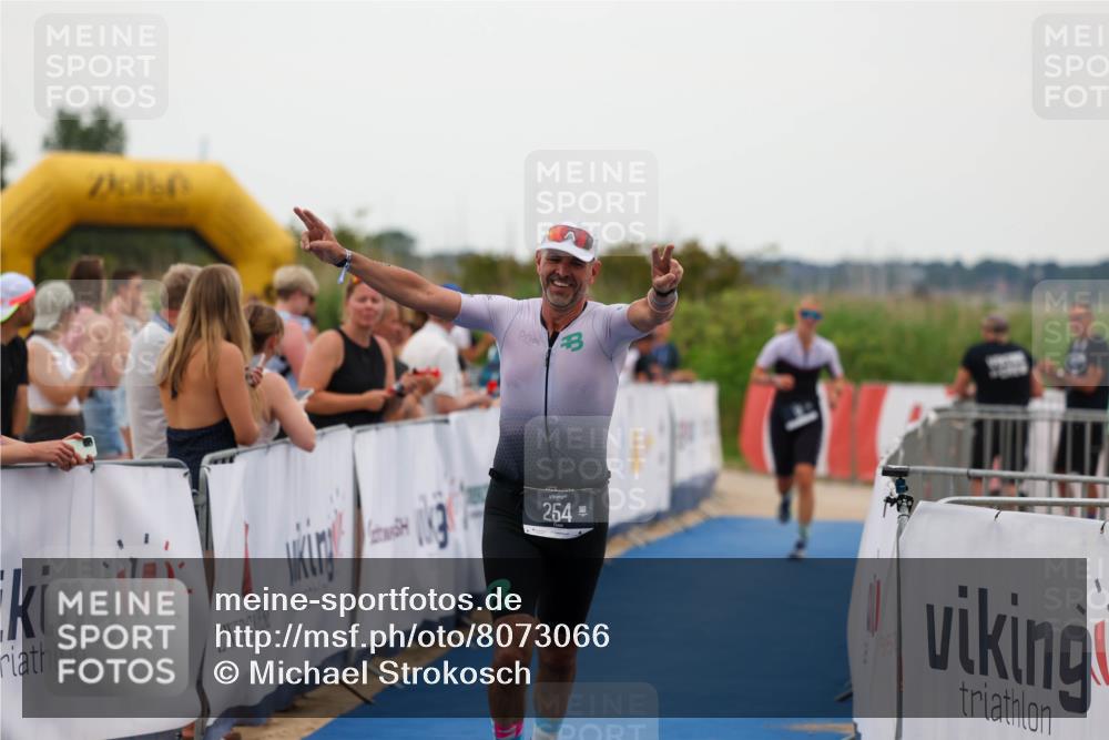 22.06.2025 - Viking Triathlon Michael Strokosch http://msf.ph/oto/8073066 22.06.2025 15:58:45 Ziel 18, 254 meine-sportfotos.de