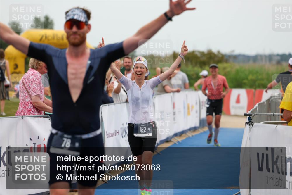 22.06.2025 - Viking Triathlon Michael Strokosch http://msf.ph/oto/8073068 22.06.2025 15:42:20 Ziel 64, 78, 172, 182 meine-sportfotos.de