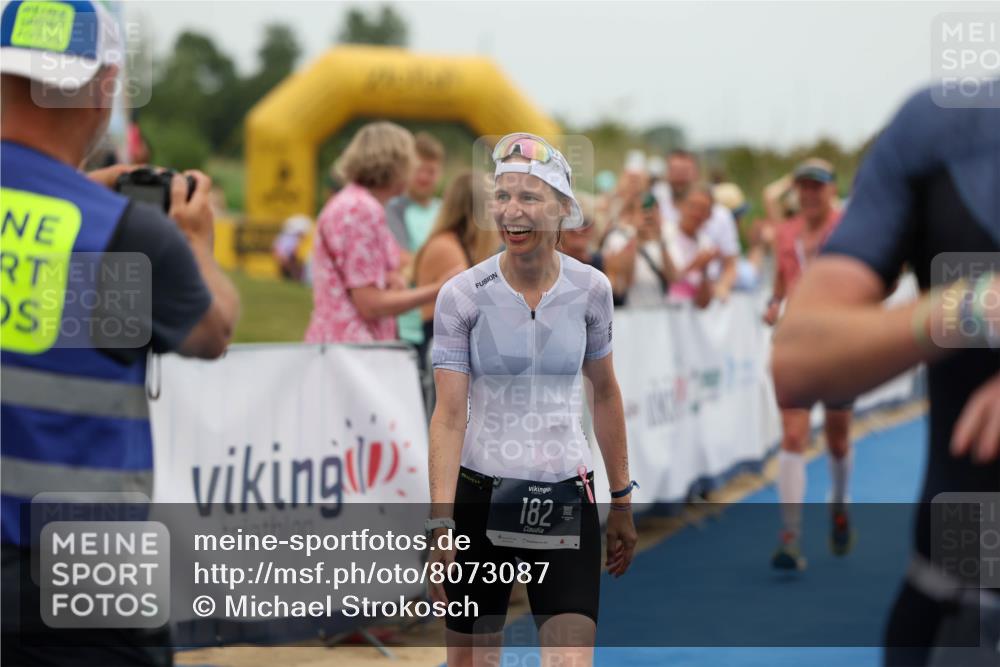 22.06.2025 - Viking Triathlon Michael Strokosch http://msf.ph/oto/8073087 22.06.2025 15:42:23 Ziel 64, 78, 172, 182 meine-sportfotos.de
