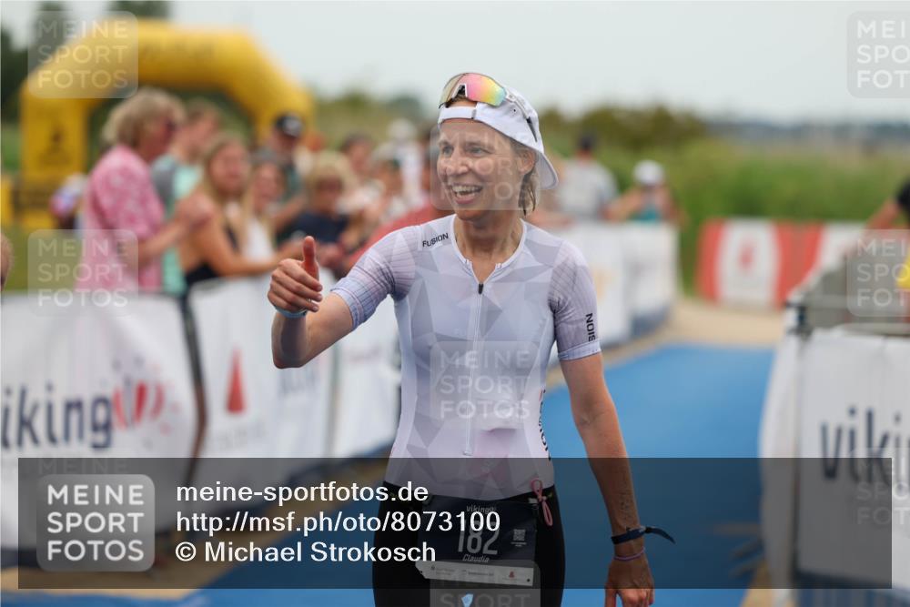 22.06.2025 - Viking Triathlon Michael Strokosch http://msf.ph/oto/8073100 22.06.2025 15:42:24 Ziel 64, 78, 182 meine-sportfotos.de