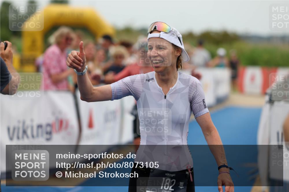 22.06.2025 - Viking Triathlon Michael Strokosch http://msf.ph/oto/8073105 22.06.2025 15:42:25 Ziel 64, 78, 182 meine-sportfotos.de