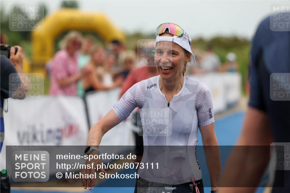 22.06.2025 - Viking Triathlon Michael Strokosch http://msf.ph/oto/8073111 22.06.2025 15:42:25 Ziel 64, 78, 182 meine-sportfotos.de