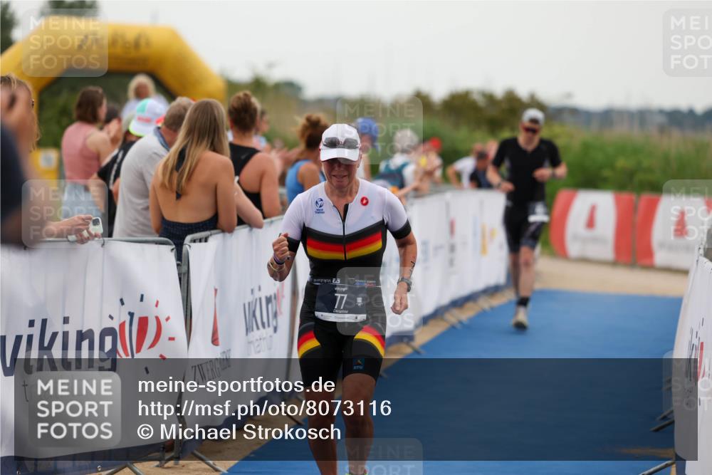 22.06.2025 - Viking Triathlon Michael Strokosch http://msf.ph/oto/8073116 22.06.2025 15:59:05 Ziel 77, 461 meine-sportfotos.de