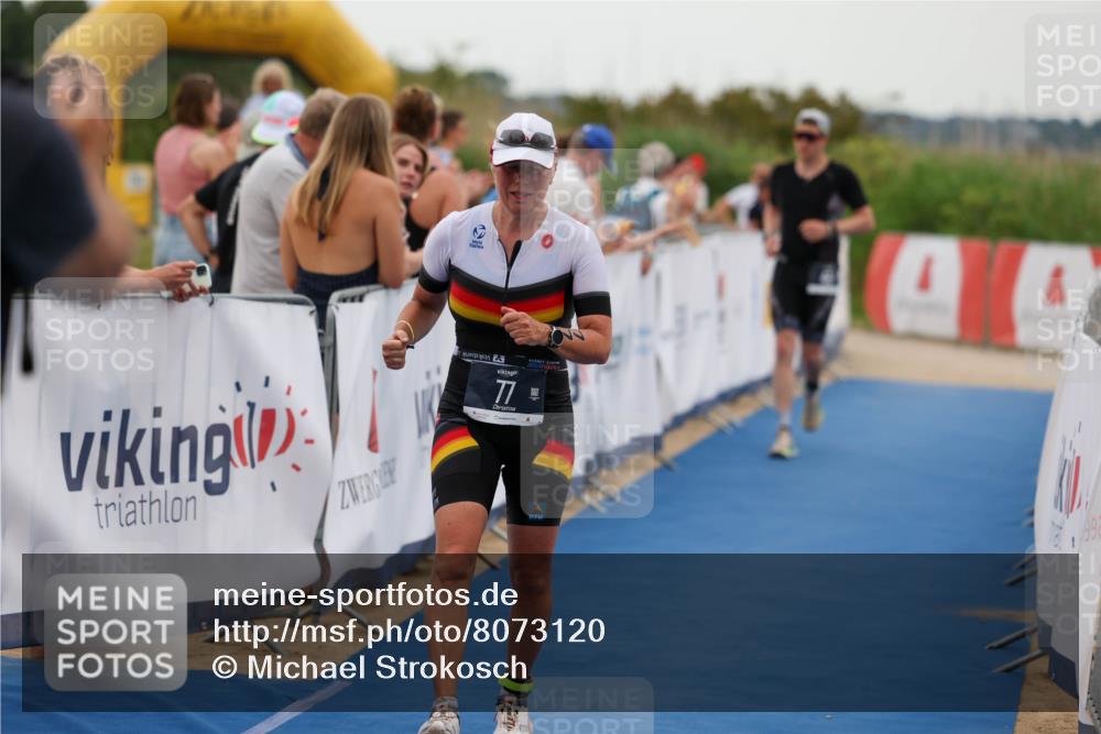 22.06.2025 - Viking Triathlon Michael Strokosch http://msf.ph/oto/8073120 22.06.2025 15:59:05 Ziel 77, 461 meine-sportfotos.de