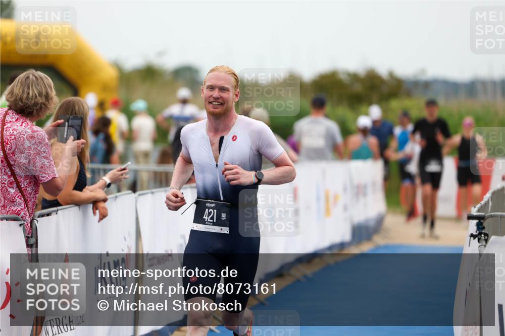 22.06.2025 - Viking Triathlon Michael Strokosch http://msf.ph/oto/8073161 22.06.2025 15:42:49 Ziel 421 meine-sportfotos.de