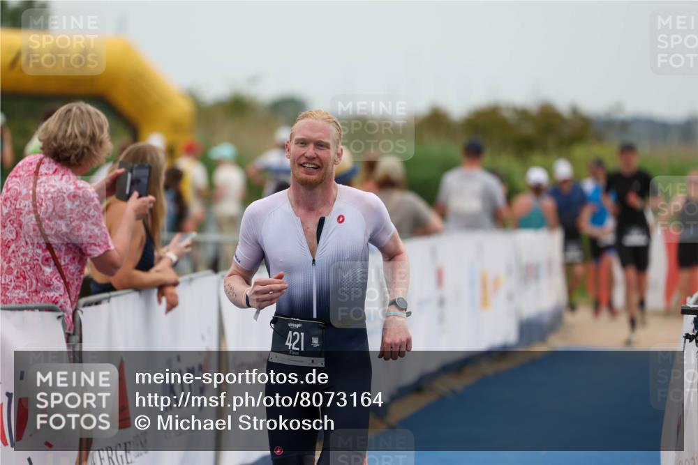 22.06.2025 - Viking Triathlon Michael Strokosch http://msf.ph/oto/8073164 22.06.2025 15:42:49 Ziel 421 meine-sportfotos.de
