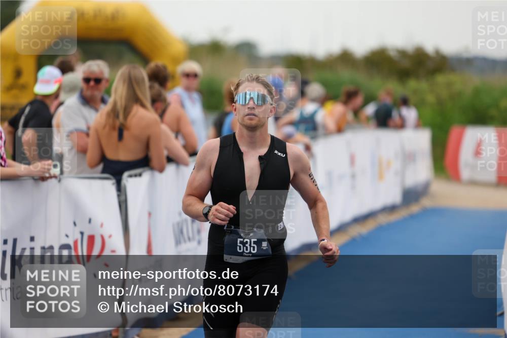 22.06.2025 - Viking Triathlon Michael Strokosch http://msf.ph/oto/8073174 22.06.2025 15:59:18 Ziel 535 meine-sportfotos.de