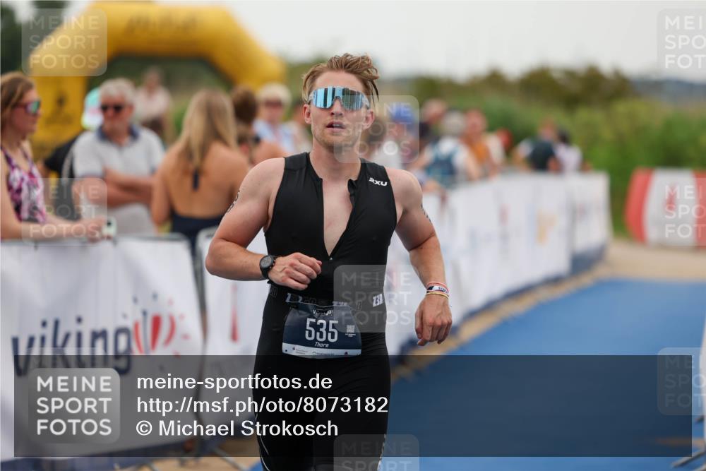 22.06.2025 - Viking Triathlon Michael Strokosch http://msf.ph/oto/8073182 22.06.2025 15:59:19 Ziel 535 meine-sportfotos.de