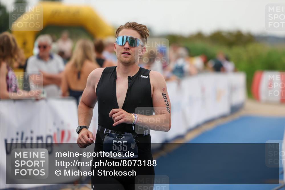 22.06.2025 - Viking Triathlon Michael Strokosch http://msf.ph/oto/8073188 22.06.2025 15:59:19 Ziel 535 meine-sportfotos.de