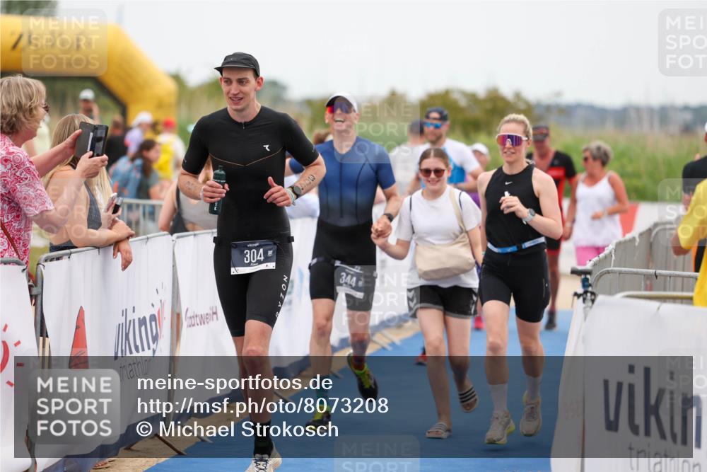 22.06.2025 - Viking Triathlon Michael Strokosch http://msf.ph/oto/8073208 22.06.2025 15:42:56 Ziel 304, 344, 389 meine-sportfotos.de
