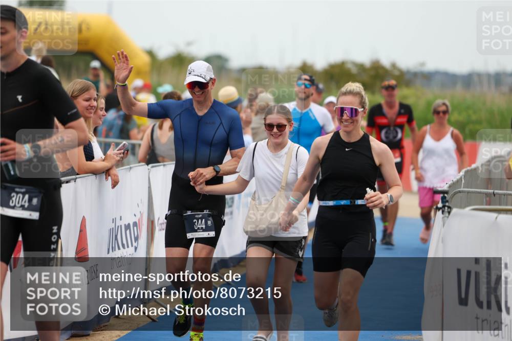 22.06.2025 - Viking Triathlon Michael Strokosch http://msf.ph/oto/8073215 22.06.2025 15:42:58 Ziel 304, 344, 389, 615 meine-sportfotos.de