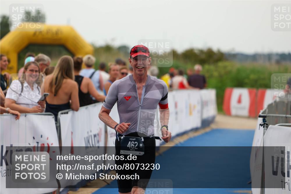 22.06.2025 - Viking Triathlon Michael Strokosch http://msf.ph/oto/8073230 22.06.2025 15:59:43 Ziel 462 meine-sportfotos.de