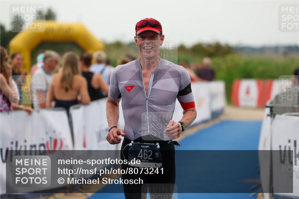 22.06.2025 - Viking Triathlon Michael Strokosch http://msf.ph/oto/8073241 22.06.2025 15:59:44 Ziel 462 meine-sportfotos.de
