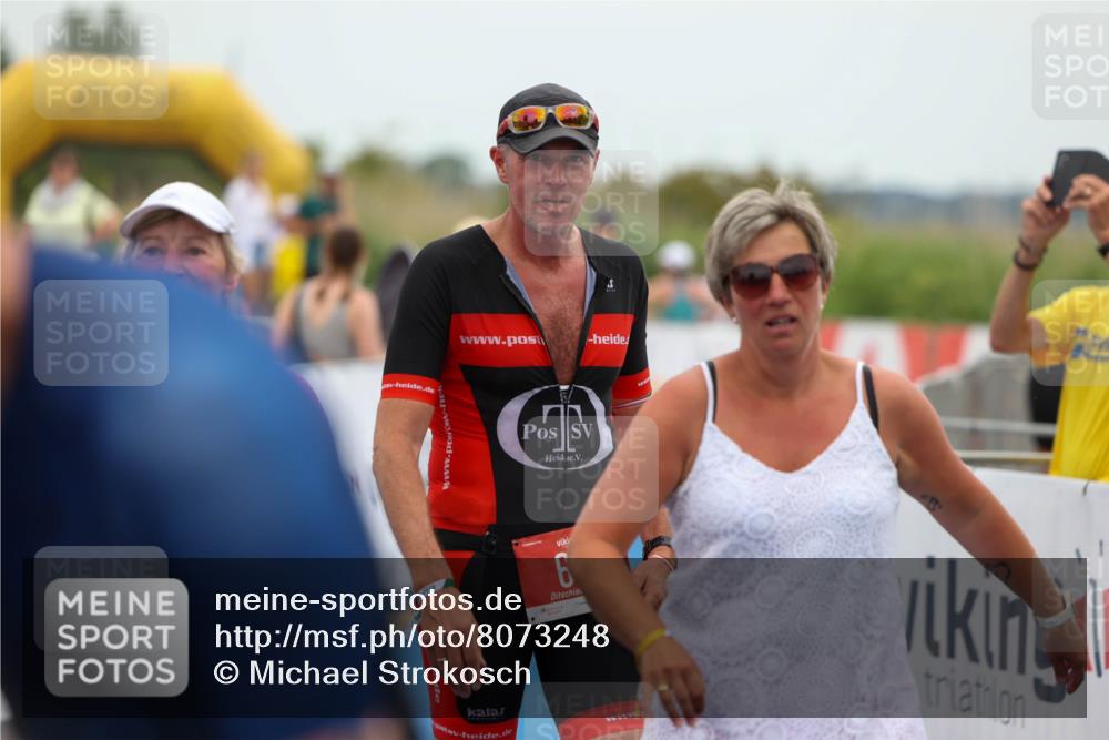 22.06.2025 - Viking Triathlon Michael Strokosch http://msf.ph/oto/8073248 22.06.2025 15:43:05 Ziel 389, 615 meine-sportfotos.de