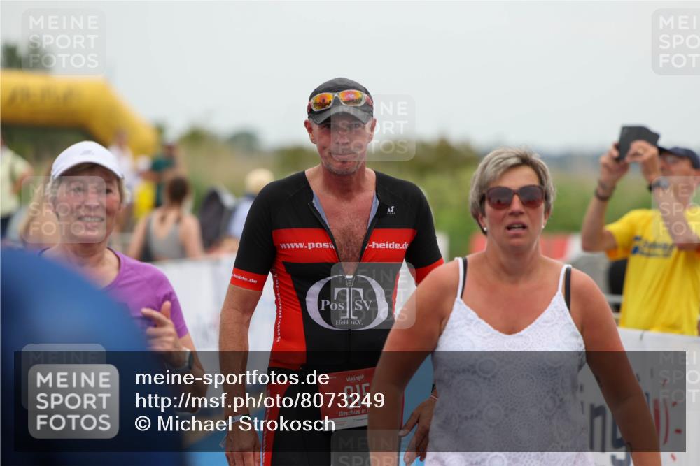 22.06.2025 - Viking Triathlon Michael Strokosch http://msf.ph/oto/8073249 22.06.2025 15:43:06 Ziel 389, 615 meine-sportfotos.de