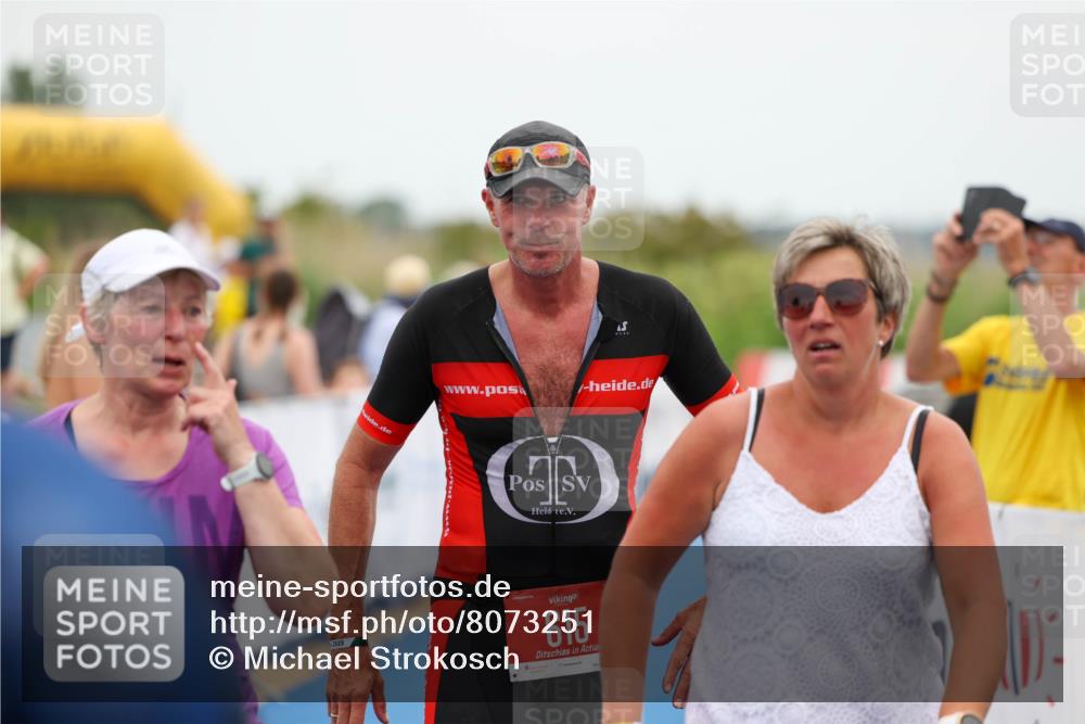 22.06.2025 - Viking Triathlon Michael Strokosch http://msf.ph/oto/8073251 22.06.2025 15:43:06 Ziel 389, 615 meine-sportfotos.de