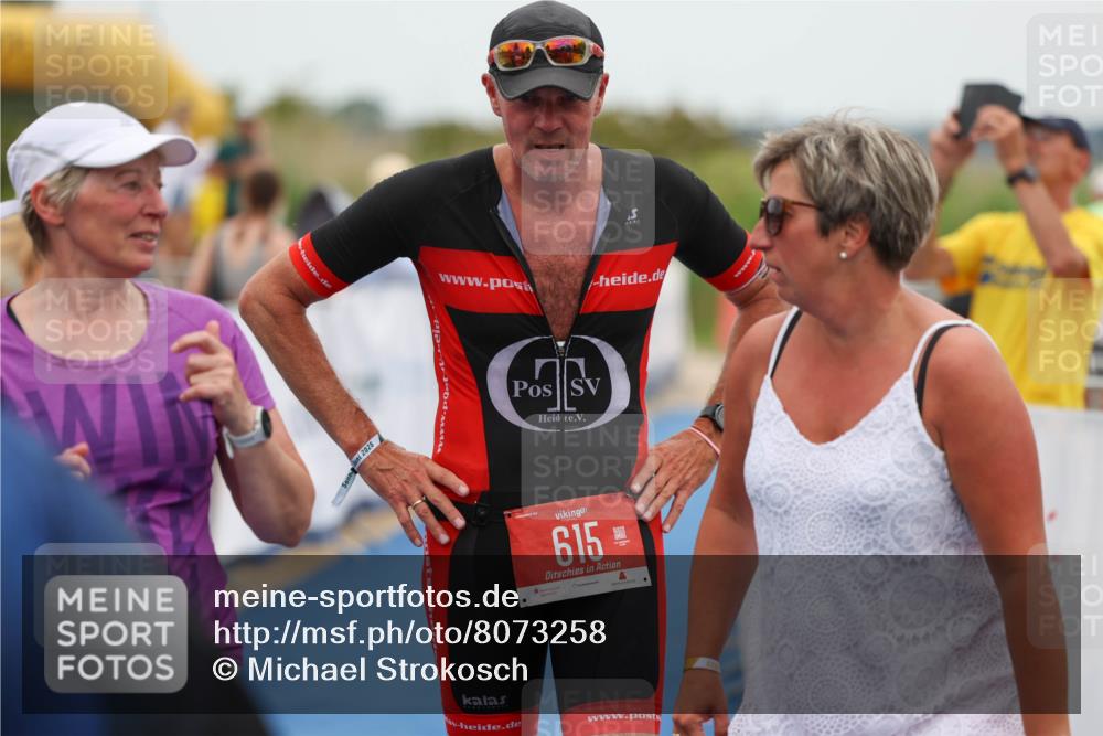 22.06.2025 - Viking Triathlon Michael Strokosch http://msf.ph/oto/8073258 22.06.2025 15:43:07 Ziel 389, 615 meine-sportfotos.de