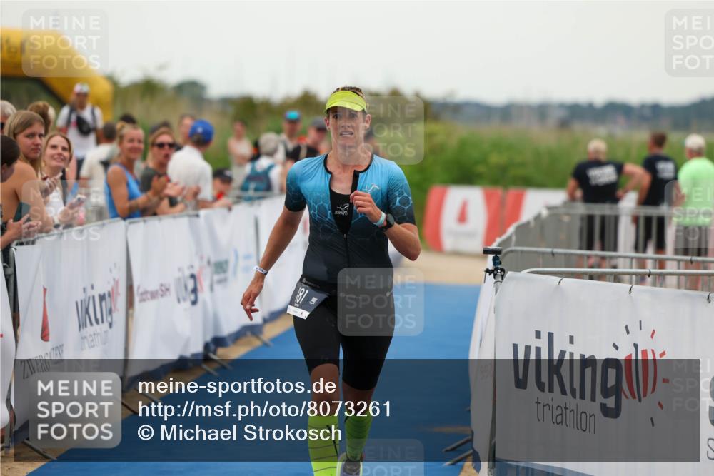 22.06.2025 - Viking Triathlon Michael Strokosch http://msf.ph/oto/8073261 22.06.2025 16:00:10 Ziel 181 meine-sportfotos.de