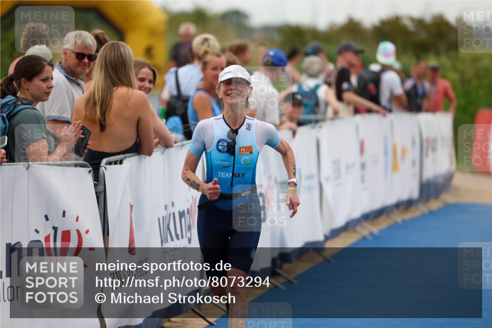22.06.2025 - Viking Triathlon Michael Strokosch http://msf.ph/oto/8073294 22.06.2025 16:00:23 Ziel 154 meine-sportfotos.de