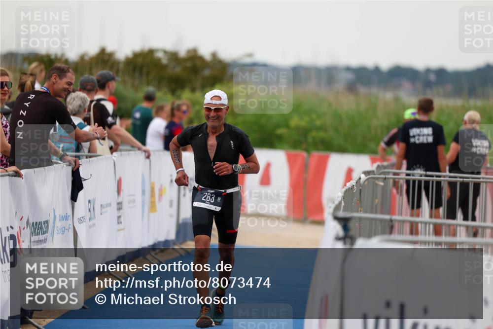 22.06.2025 - Viking Triathlon Michael Strokosch http://msf.ph/oto/8073474 22.06.2025 16:02:36 Ziel 283 meine-sportfotos.de