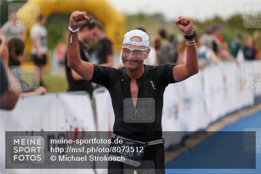 22.06.2025 - Viking Triathlon Michael Strokosch http://msf.ph/oto/8073512 22.06.2025 16:02:40 Ziel 283 meine-sportfotos.de