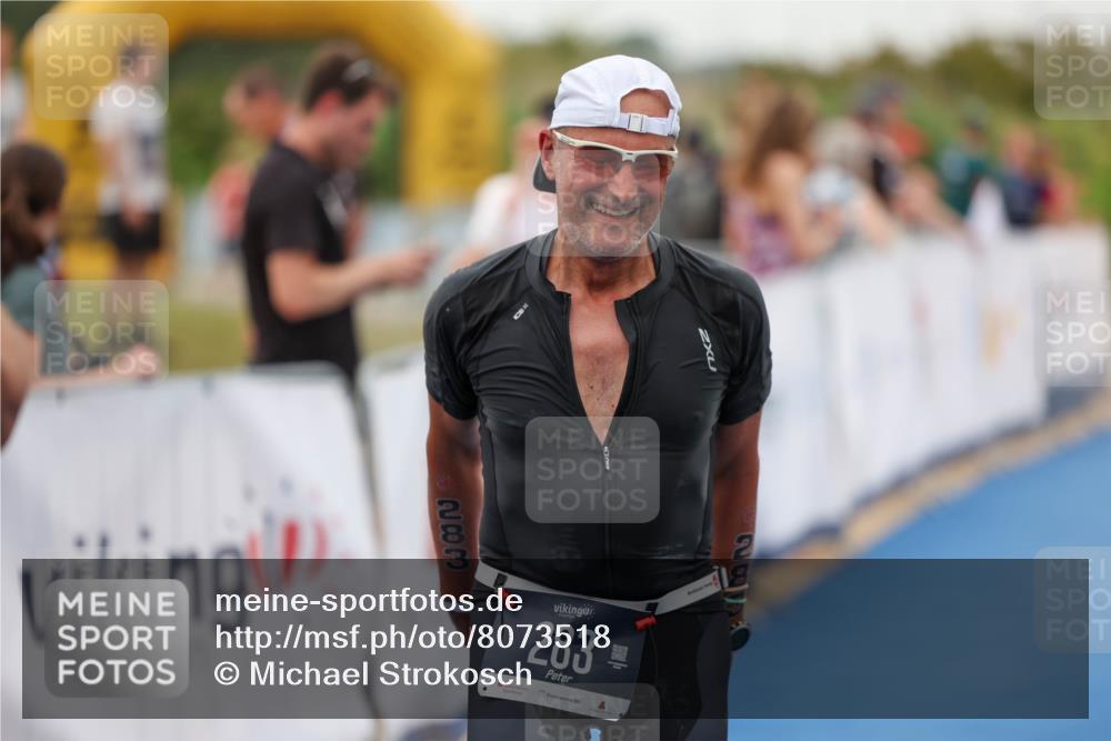 22.06.2025 - Viking Triathlon Michael Strokosch http://msf.ph/oto/8073518 22.06.2025 16:02:41 Ziel 102, 283 meine-sportfotos.de