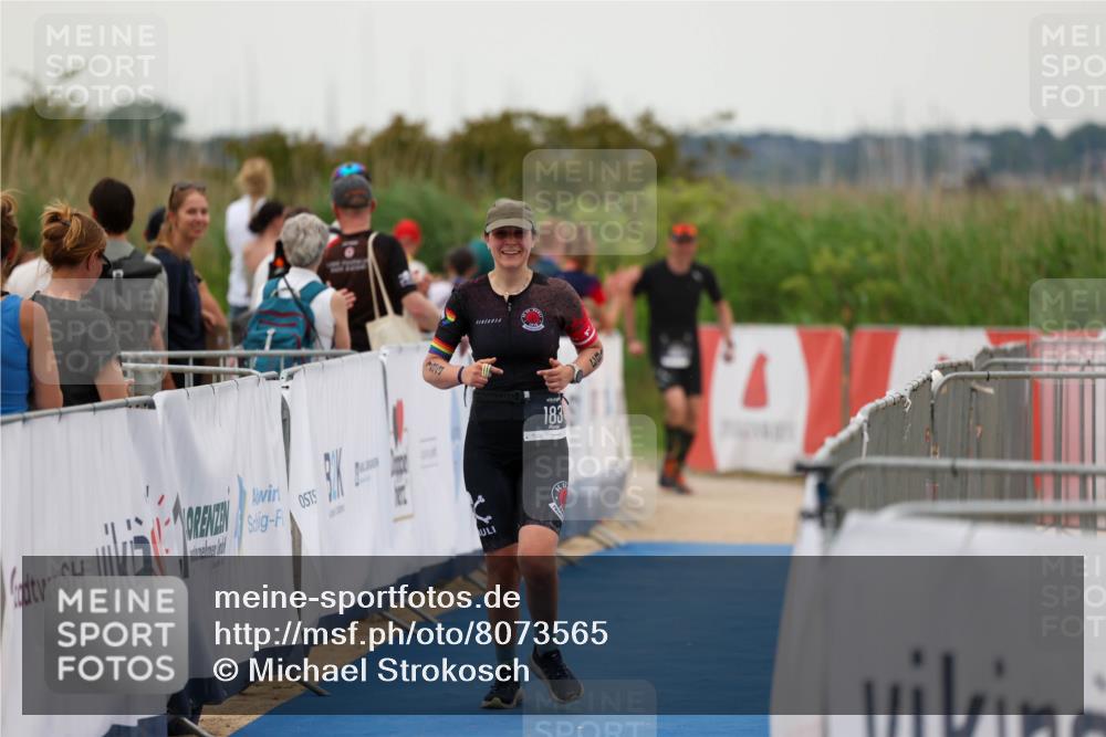 22.06.2025 - Viking Triathlon Michael Strokosch http://msf.ph/oto/8073565 22.06.2025 16:02:55 Ziel 183 meine-sportfotos.de