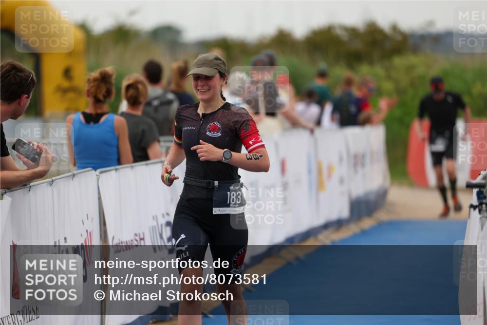 22.06.2025 - Viking Triathlon Michael Strokosch http://msf.ph/oto/8073581 22.06.2025 16:02:57 Ziel 183 meine-sportfotos.de