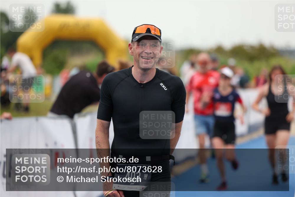 22.06.2025 - Viking Triathlon Michael Strokosch http://msf.ph/oto/8073628 22.06.2025 16:03:05 Ziel 403, 650 meine-sportfotos.de
