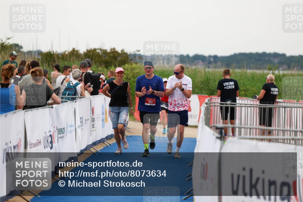 22.06.2025 - Viking Triathlon Michael Strokosch http://msf.ph/oto/8073634 22.06.2025 16:06:32 Ziel 614 meine-sportfotos.de
