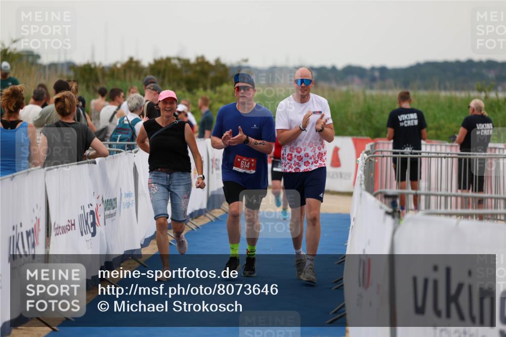 22.06.2025 - Viking Triathlon Michael Strokosch http://msf.ph/oto/8073646 22.06.2025 16:06:33 Ziel 614 meine-sportfotos.de