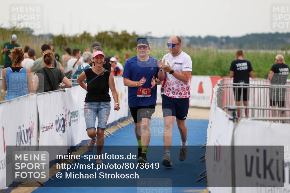 22.06.2025 - Viking Triathlon Michael Strokosch http://msf.ph/oto/8073649 22.06.2025 16:06:34 Ziel 614 meine-sportfotos.de