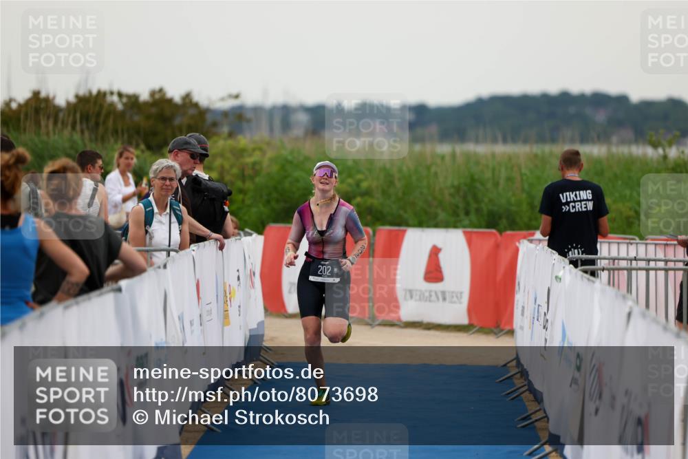 22.06.2025 - Viking Triathlon Michael Strokosch http://msf.ph/oto/8073698 22.06.2025 16:07:29 Ziel 202 meine-sportfotos.de