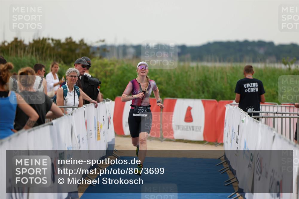 22.06.2025 - Viking Triathlon Michael Strokosch http://msf.ph/oto/8073699 22.06.2025 16:07:29 Ziel 202 meine-sportfotos.de