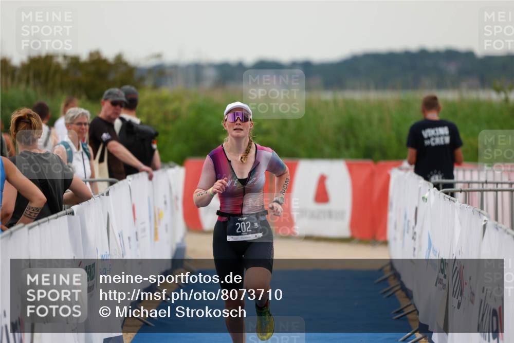 22.06.2025 - Viking Triathlon Michael Strokosch http://msf.ph/oto/8073710 22.06.2025 16:07:30 Ziel 202 meine-sportfotos.de