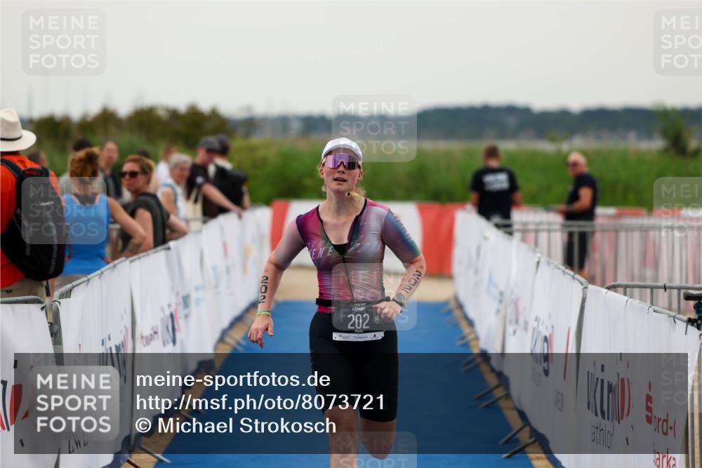 22.06.2025 - Viking Triathlon Michael Strokosch http://msf.ph/oto/8073721 22.06.2025 16:07:32 Ziel 202 meine-sportfotos.de