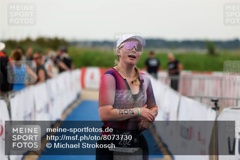 22.06.2025 - Viking Triathlon Michael Strokosch http://msf.ph/oto/8073730 22.06.2025 16:07:32 Ziel 202 meine-sportfotos.de