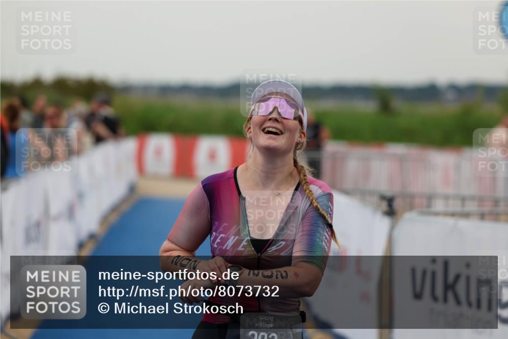 22.06.2025 - Viking Triathlon Michael Strokosch http://msf.ph/oto/8073732 22.06.2025 16:07:33 Ziel 202 meine-sportfotos.de