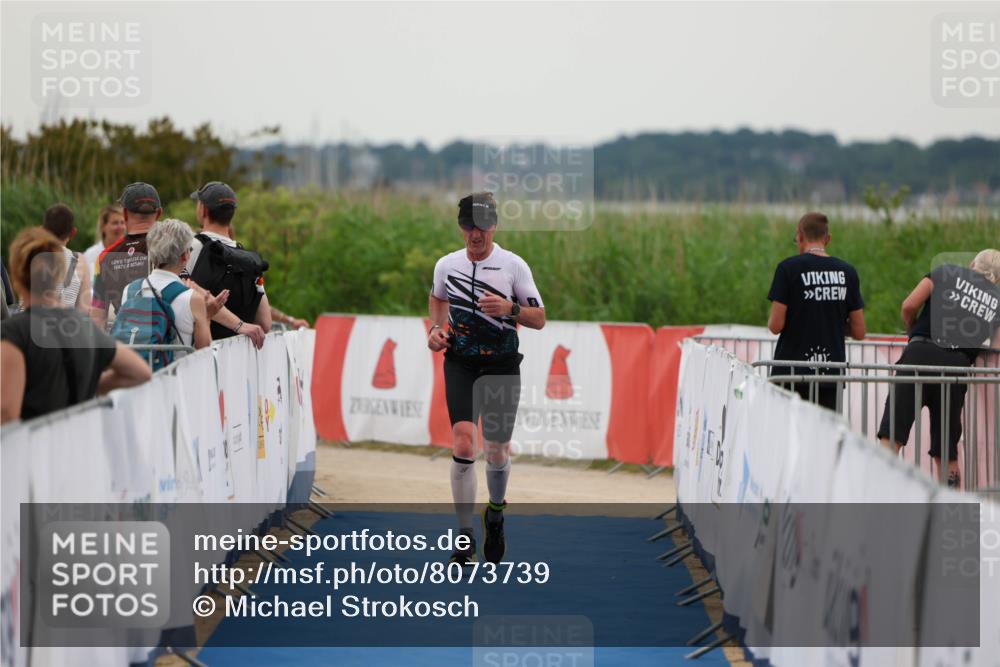 22.06.2025 - Viking Triathlon Michael Strokosch http://msf.ph/oto/8073739 22.06.2025 16:07:42 Ziel  meine-sportfotos.de