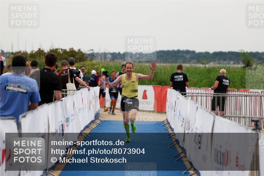 22.06.2025 - Viking Triathlon Michael Strokosch http://msf.ph/oto/8073904 22.06.2025 16:08:58 Ziel 234 meine-sportfotos.de