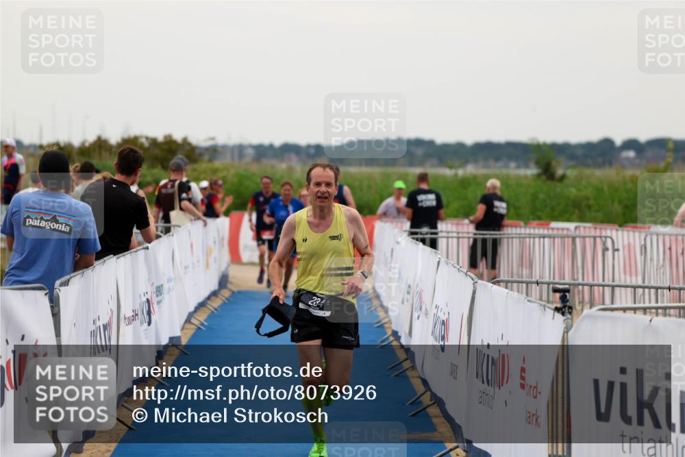22.06.2025 - Viking Triathlon Michael Strokosch http://msf.ph/oto/8073926 22.06.2025 16:09:01 Ziel 234, 488 meine-sportfotos.de