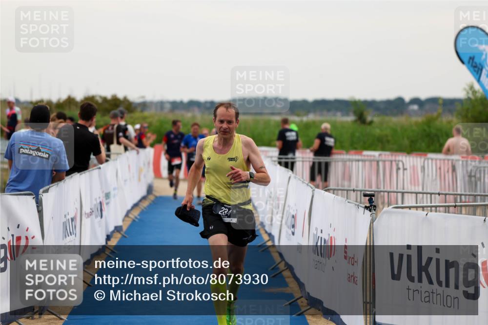 22.06.2025 - Viking Triathlon Michael Strokosch http://msf.ph/oto/8073930 22.06.2025 16:09:01 Ziel 234, 488 meine-sportfotos.de