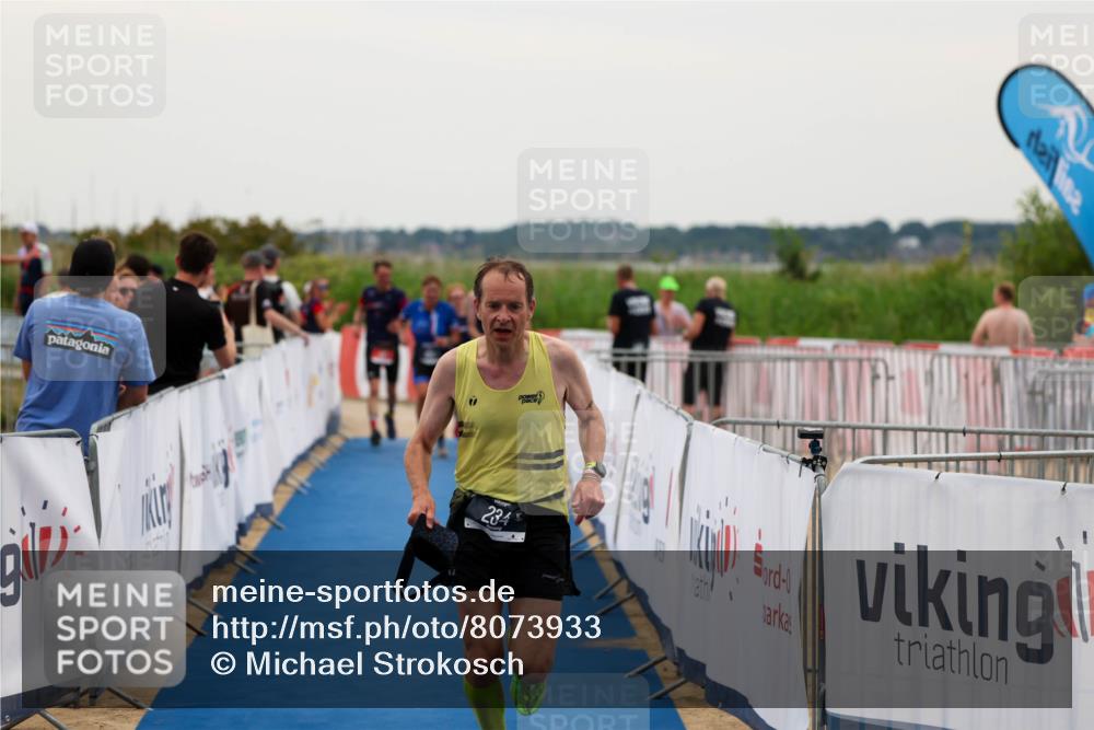 22.06.2025 - Viking Triathlon Michael Strokosch http://msf.ph/oto/8073933 22.06.2025 16:09:01 Ziel 234, 488 meine-sportfotos.de