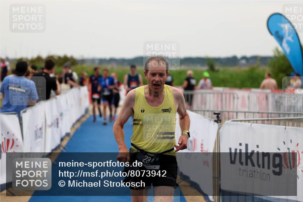 22.06.2025 - Viking Triathlon Michael Strokosch http://msf.ph/oto/8073942 22.06.2025 16:09:02 Ziel 234, 488 meine-sportfotos.de
