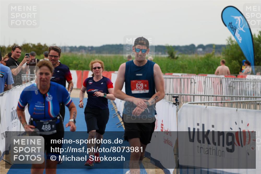 22.06.2025 - Viking Triathlon Michael Strokosch http://msf.ph/oto/8073981 22.06.2025 16:09:07 Ziel 234, 488, 621 meine-sportfotos.de