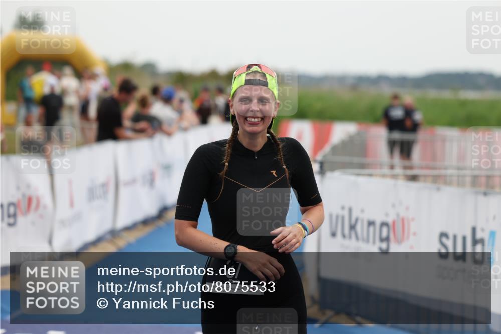 22.06.2025 - Viking Triathlon Yannick Fuchs http://msf.ph/oto/8075533 22.06.2025 16:13:19 Ziel 37 meine-sportfotos.de
